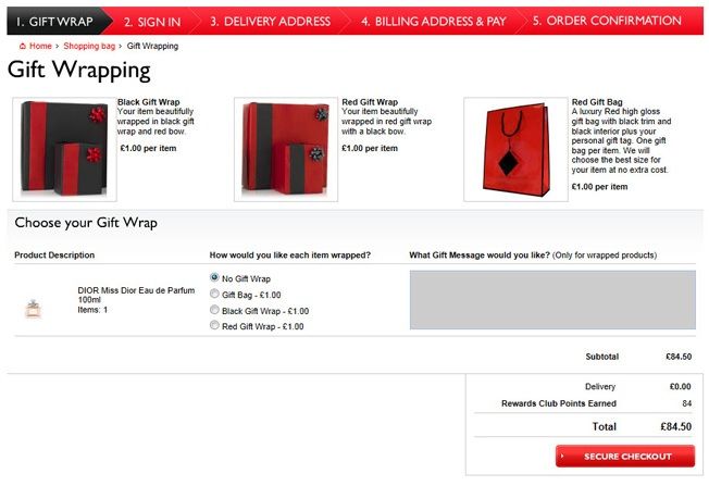 Offer Gift Wrapping Before The Sale To Make Your Customer's Life Easier