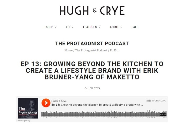 Hugh And Crye Protagonist Podcast