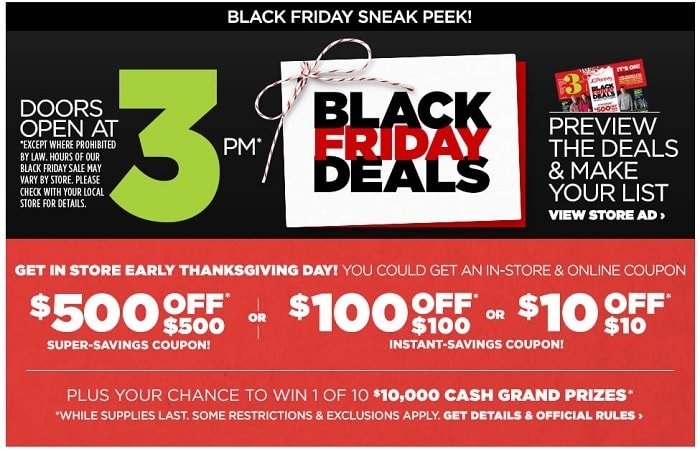 Jc Penney Black Friday Promotion