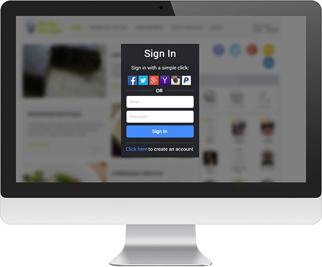 Gigya Product Social Login