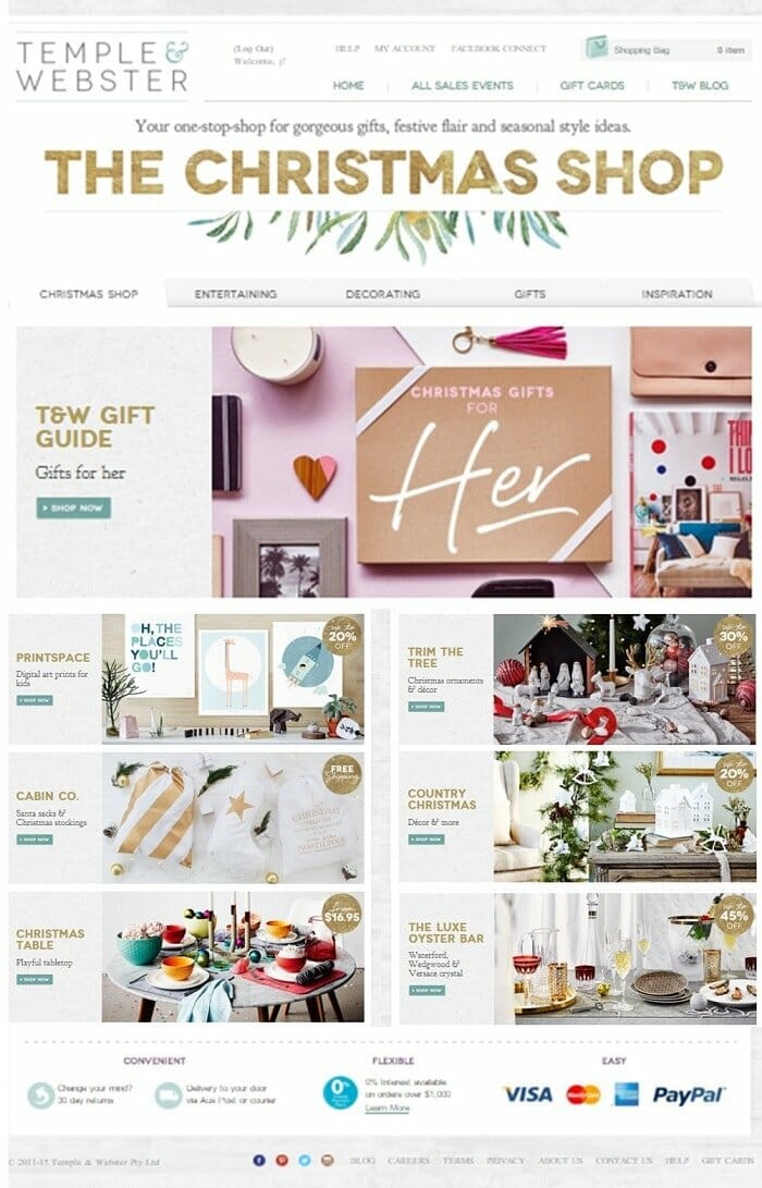 6 Holiday Gift Guide Examples for Your Ecommerce Store