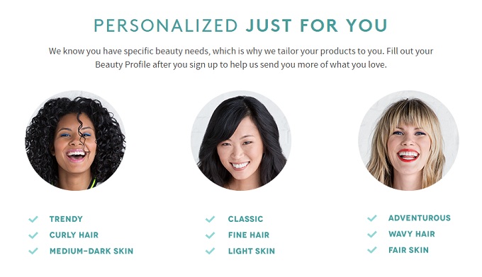 Birchbox Personalization