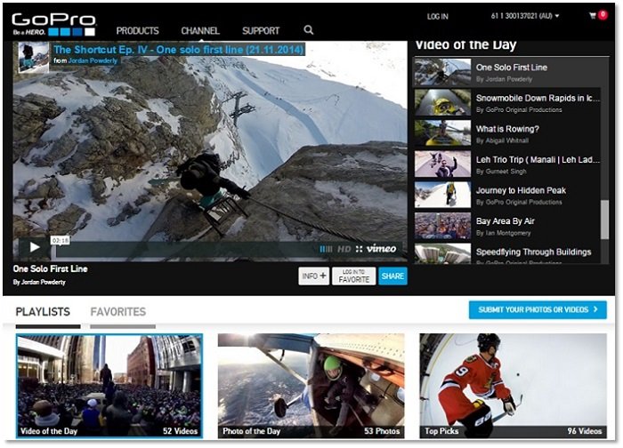 GoPro to launch extreme sports channel on Xbox One and 360