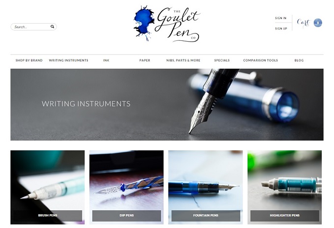 Goulet Pens Educational Content