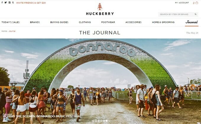 Huckberry Journal