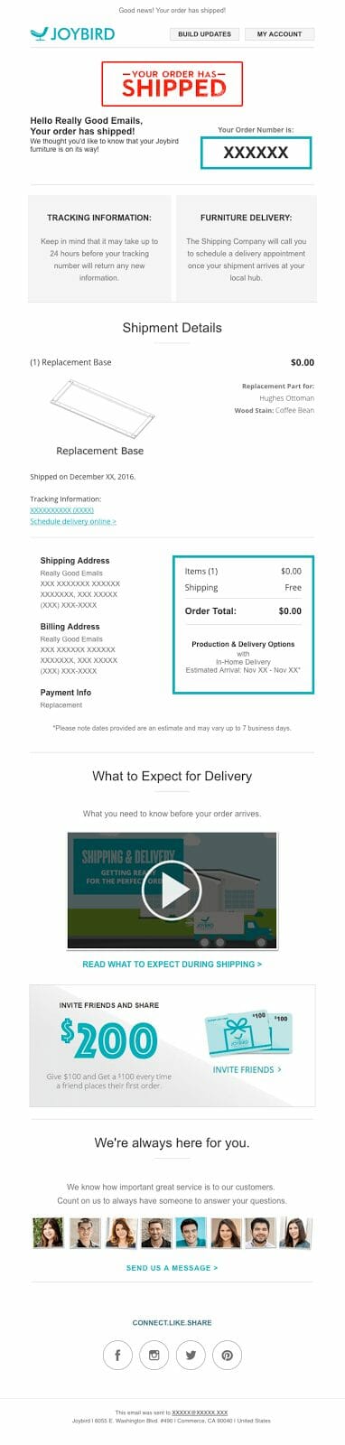 5 Best Order Confirmation Email Examples in 2022