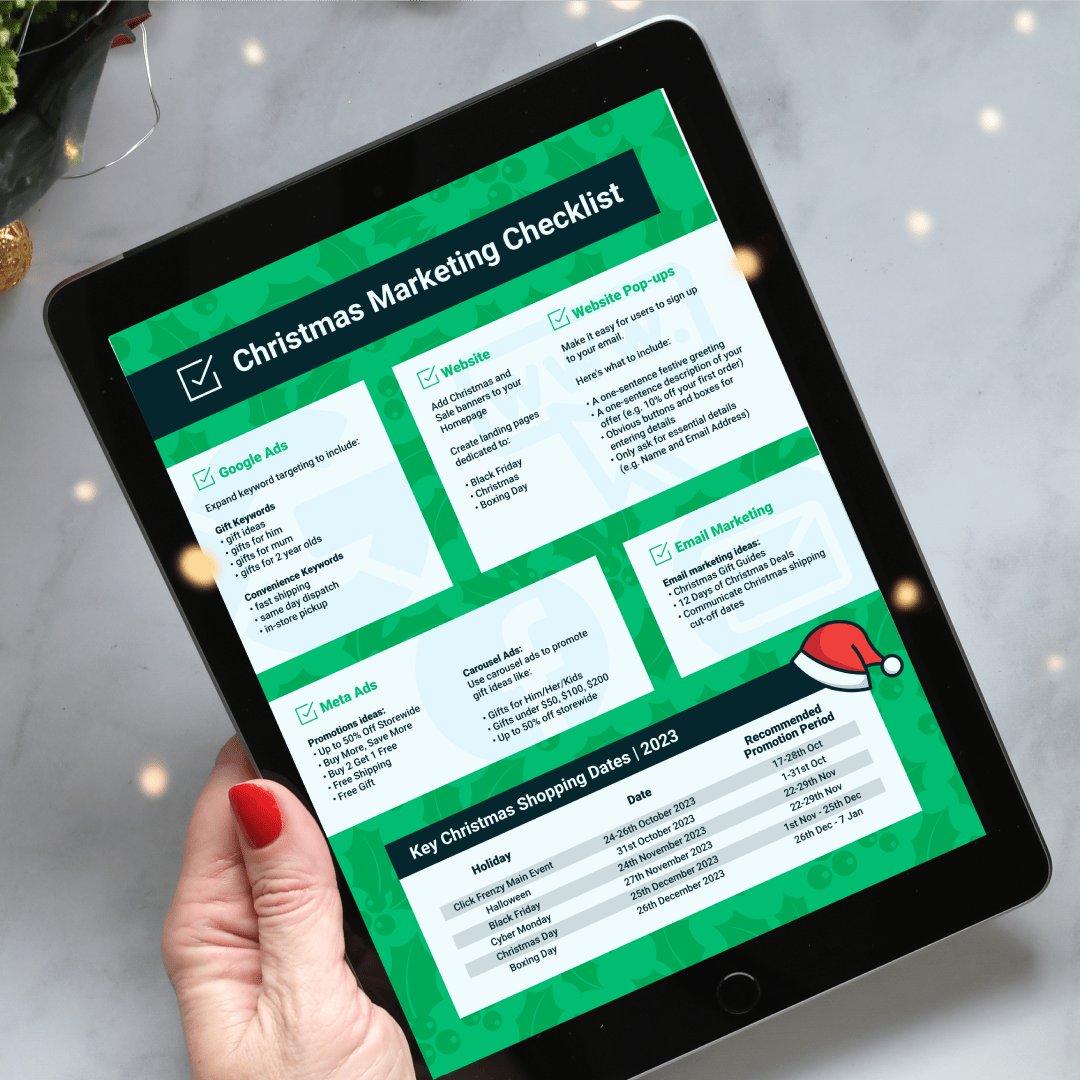 Christmas Marketing Checklist