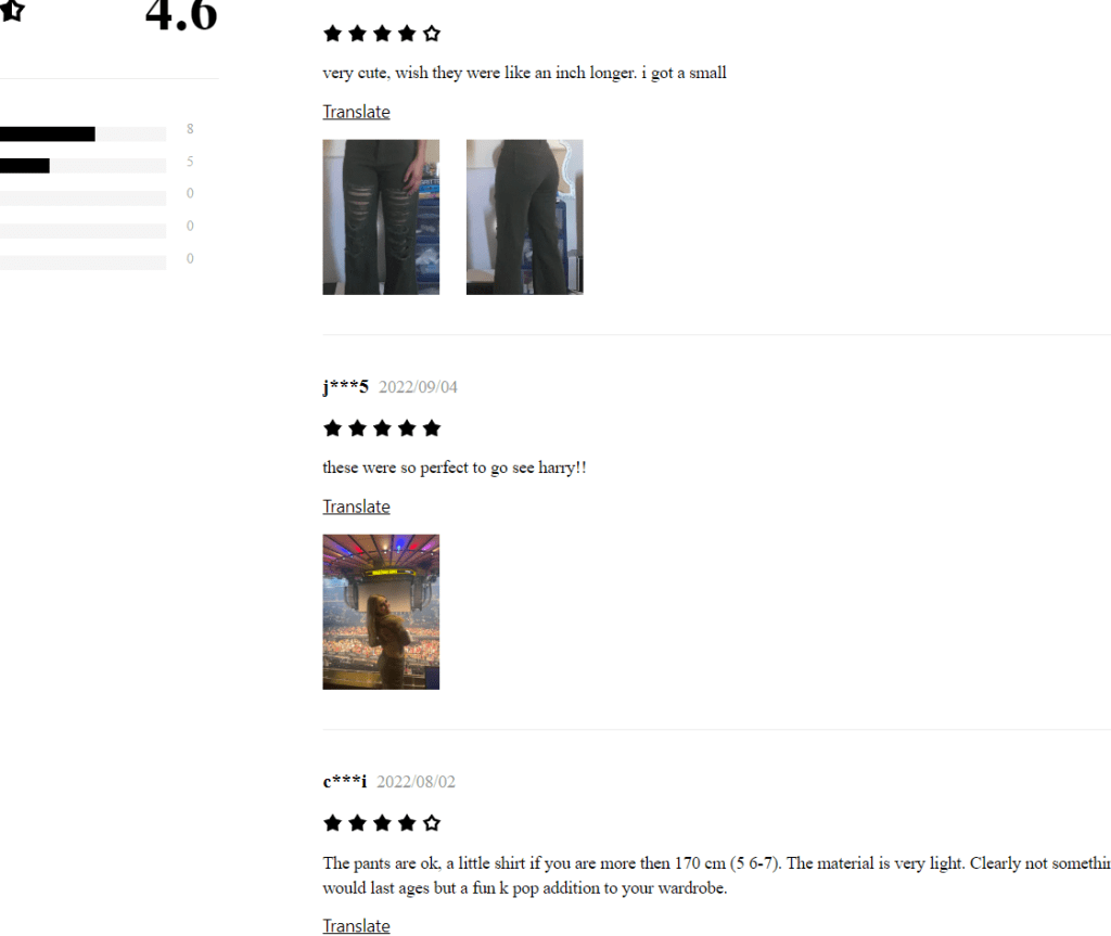 customer review