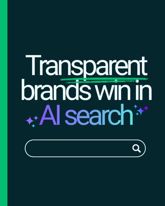 Transparency Isn’t Just Trust, It’s Visibility. 👀 If Your Content Isn’t Clear, Ai Won’t Choose It. #Chatgpt #Aimarketing #Digitalmarketingtips #Digitalmarketing #Socialmediamarketingagency